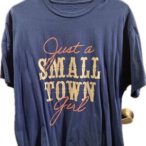 Blue Graphic Kids T-Shirt